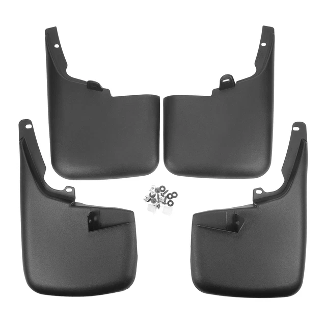 Kit De 4 Garde-Boue (Bavettes) Pour Renault Trafic II Phase 2 (2006-2014) - Protection Anti-Éclaboussures Avant/Arrière