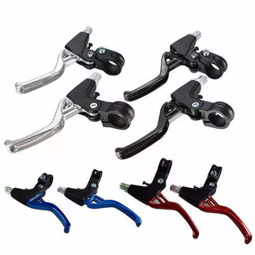 2pz Maniglia Bicicletta Bicicletta Alluminio MTB BMX Mano Leve Freno Barra V Nuovo