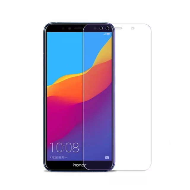 Lot/ Film Vitre Verre Trempé de Protection d'écran Pour Huawei Y5 2018