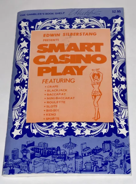 Vintage 1976 Smart Casino Play Edwin Silberstang Gambler's Book Shelf Las Vegas