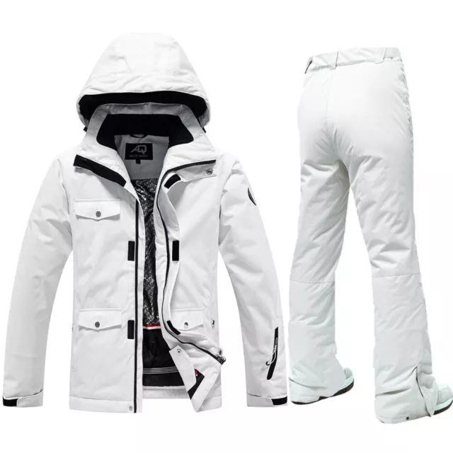 -30 Degree Ski Suit Women Winter Female Jackets and Pants Warm Waterproof Women'