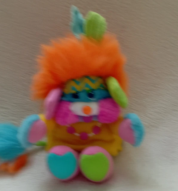 PELUCHE 24CM POPPLES Polochon Pancake Popple Vintage Mattel A-9 no Bisounours EUR 17,99 - FR