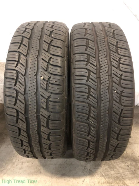 2x P225/55R19 BFGoodrich Advantage T/A Sport LT 9/32 Used Tires