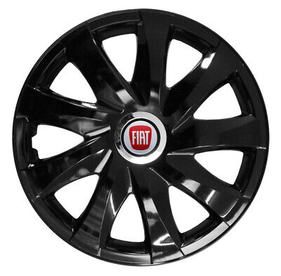 4 x16" Inch Wheel Trims Rims Hub Caps fit Fiat Talento -  16"  black