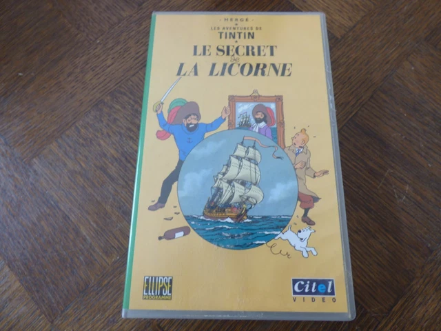 Album Le Secret De La Licorne Differente Page De Gard CASSETTE VHS &TINTIN et le secret de la Licorne" EUR 6,95 - PicClick FR
