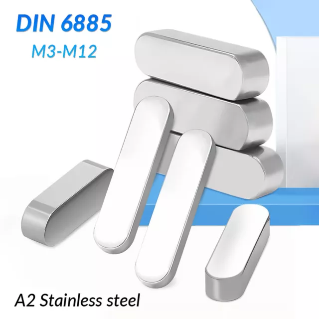 DIN 6885 Feather keys Steel
