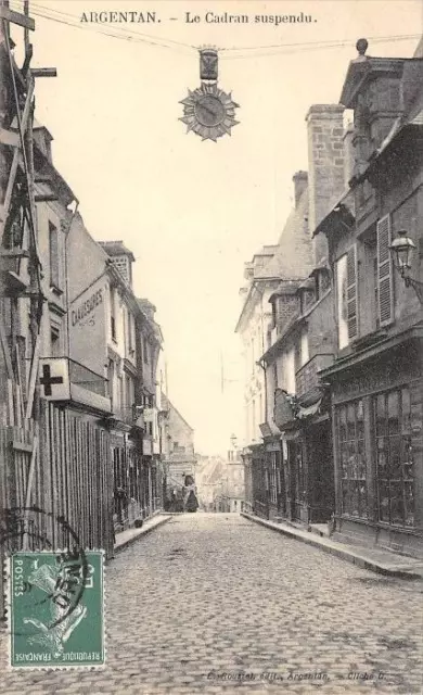 Cpa 61 Argentan Le Cadran Solaire