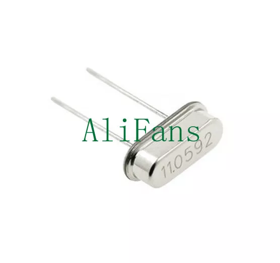 10Pcs 11.0592MHZ 11.0592M HZ HC-49S Crystal Oscillator NEW