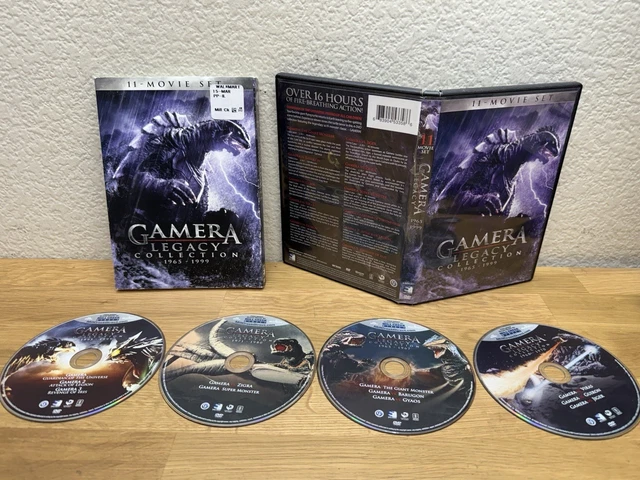 GAMERA: LEGACY COLLECTION 1965-1999, DVD, 2014, 4-Disc 11