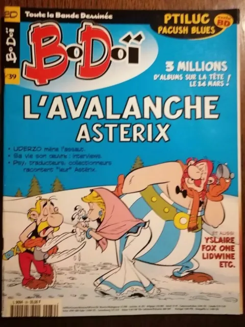 BoDoï n°39 - L'avalanche Astérix / Mars 2001