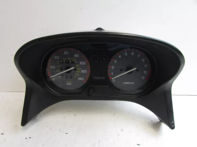 Yamaha XJ600S XJ600 S Diversion 1996 Clocks Speedo Instrument 69167 Miles J31