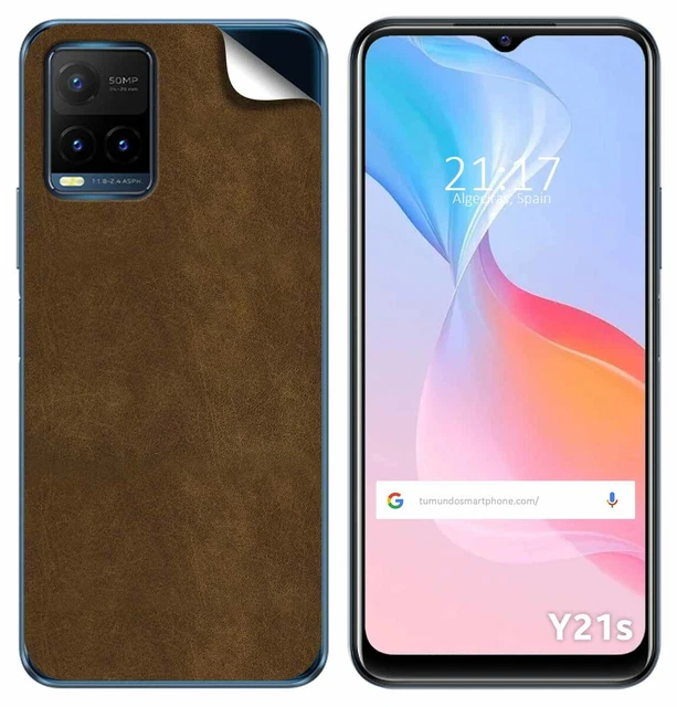 Cache Batterie Arrière Avec Adhésif D'origine Pour Vivo Y21 - Coque De Remplacement Neuve