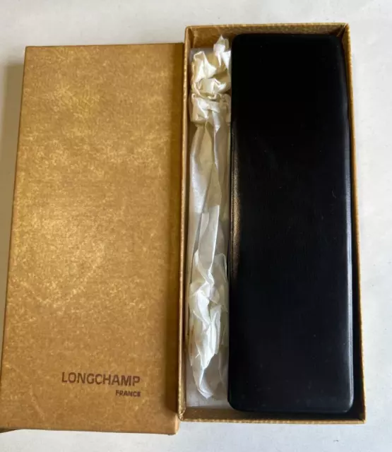 ETUI LONGCHAMP EN Cuir Bleu Veritable Stylos Une Place Haute Qualite Mx145 EUR 50 00 PicClick FR