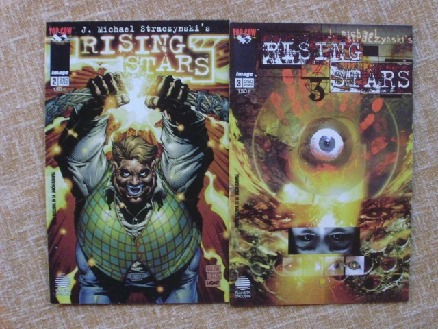RISING STARS/ IMAGE Comics/ Top-Cow/ Números 2 y 3/ Planeta DeAgostini