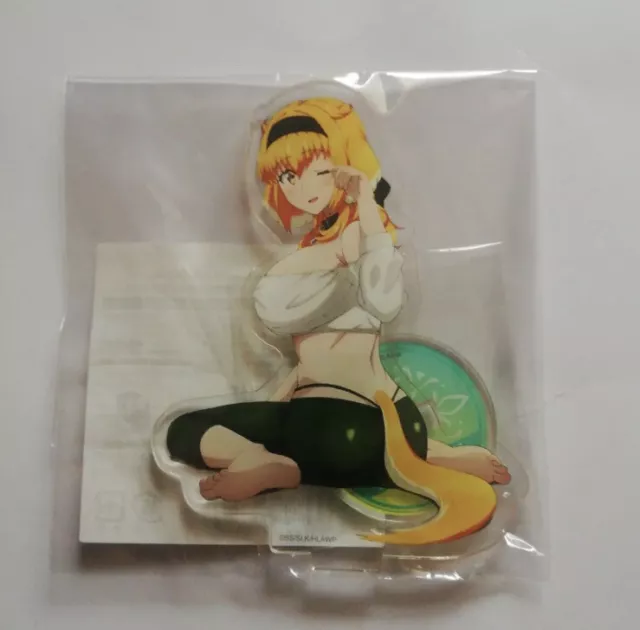 Anime Stand Isekai Shoukan wa Nidome Desu Suzaki Setsu Acrylic Figure  Display
