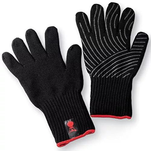 Weber Premium BBQ Glove Set - Barbecue Grill Gloves for BBQ, Grilling