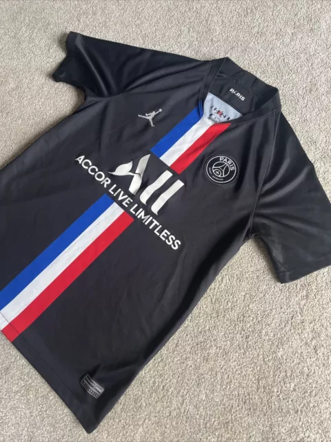 Paris Saint Germain PSG 2019/20 Football Shirt 4th Mens Medium Nike Air Jordan