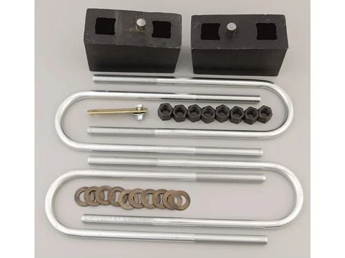 Pro Comp Lift Blocks/U-Bolts Cast Iron 4" Lift Rear Chevy GMC Pickup Suburban