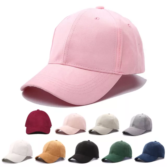 Chapeaux En Daim Casquette De Baseball Casquettes Hip-Hop De Rue Casquette À .
