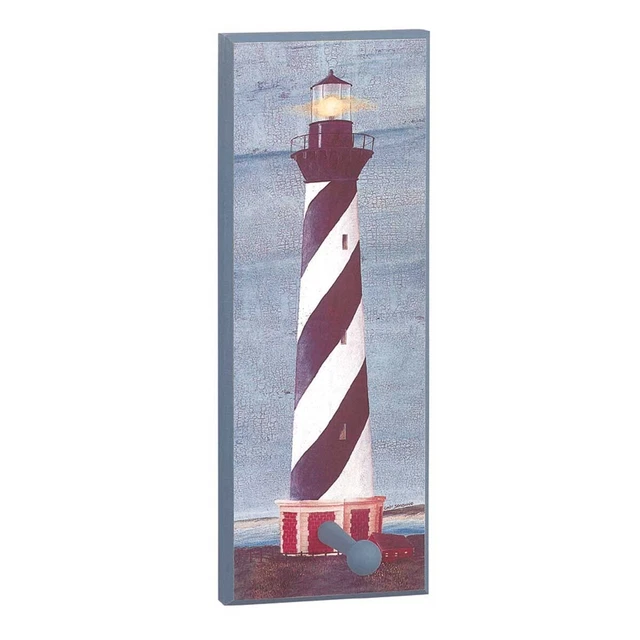 Coat Hook Rack Lighthouse Design Wall mount Rack Renovators Supply