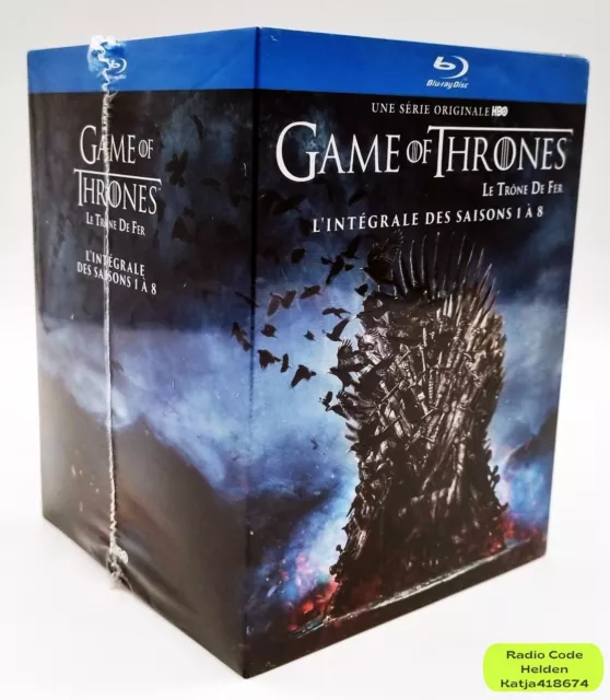 Game of Thrones Die komplette Serie Blu-ray Box Staffel 1-8 NEU & OVP