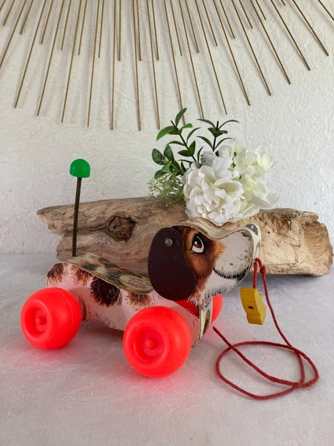 Jouet ancien/vintage Little Snoopy - Chien à tirer - Jeux & Jouets