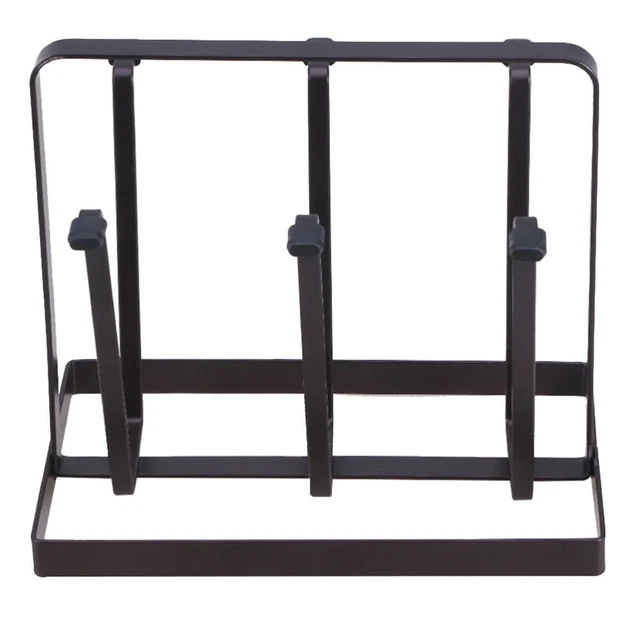 Iron Wrought Drain Cup Holder Glass Bottle Drying Rack Utensil