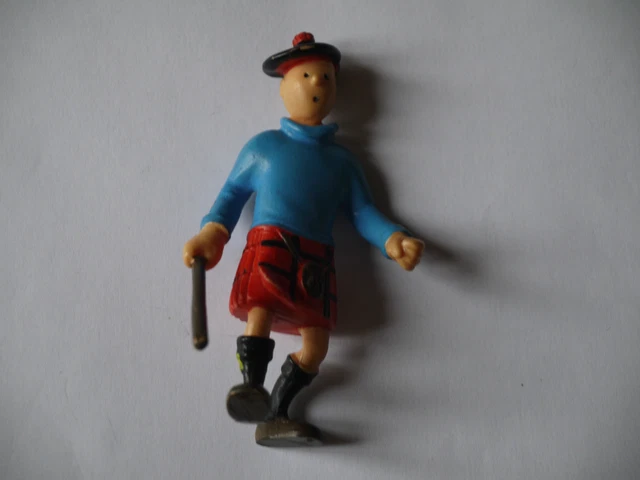 8 Figurines Tintin 1994 Plastoy - Collection Vintage - Sans Boîte
