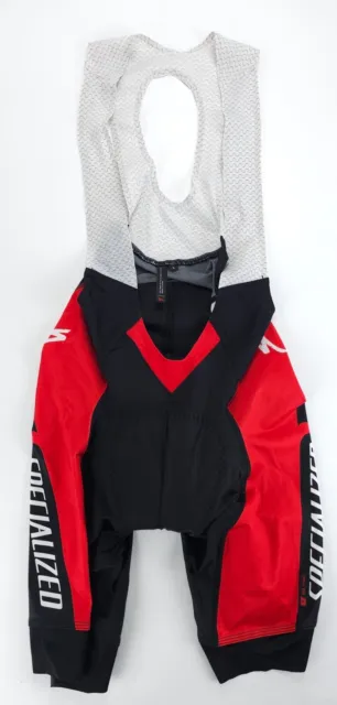 Specialized Racing SL Pro Black Red Bike Cycling Bib Shorts Geometry Mens XL