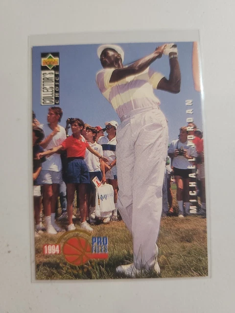 1994 upper deck collectors choice Micheal Jordan #204 - Pro Files Golf