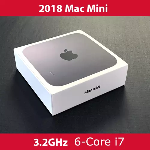 2018 Mac Mini 3.2GHZ i7 6-CORE 64GB RAM 1TB PCIe SSD 10G Ethernet