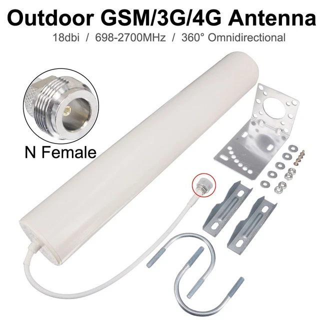 18dbi 3G 4G LTE Outdoor Antenna 2700MHz GSM Omnidirectional Antenna For Wireless