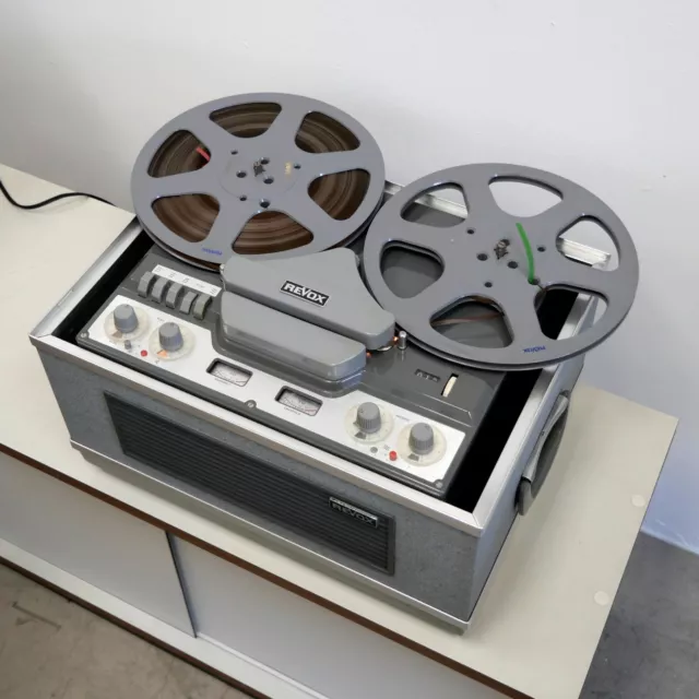 Revox G36 Reel to Reel tape recorder & reels & instr excellent working condition