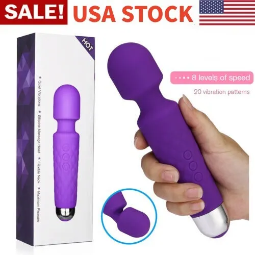 MultiSpeed Neck Body Leg Personal Massage Wand Massager Vibrator For Women USA