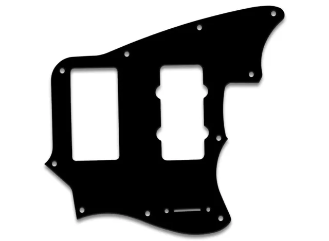 MODERN PLAYER MARAUDER® BLACK PG f. FENDER® 3PLY BWB PICKGUARD USA MADE QUALITY