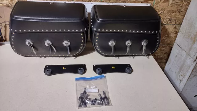 Leatherlyke sale saddlebags honda