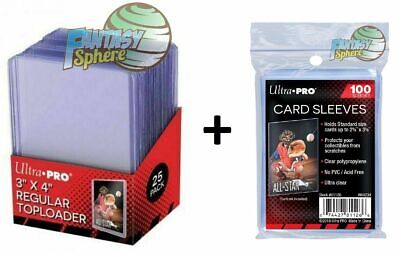 Cartes à collectionner 25 pièces BUUST Toploader Pokemon - Housse de protection pour cartes standard Dragonball MTG Magic 
