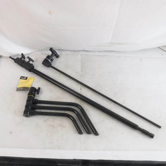 Impact Turtle Base C-Stand Kit Stand w/ Boom Arm 10.75' Black LS-CT40MB