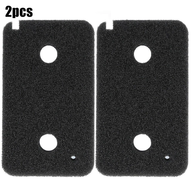 Kit De Mousses Filtrantes De Remplacement Pour Filtre Oase Biopress - 1 Fine Bleue + 2 Grossières Noires - Lavable Et Réutilisable