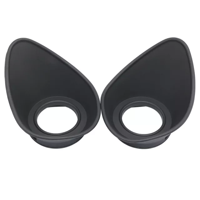 A Pair Rubber Eye Cups Eye Guards for 34-36mm Microscope Eyepiece Telescope 35mm