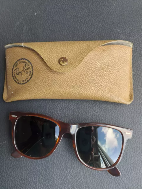 Vintage Bausch & Lomb Ray-Ban Wayfarer ll with Original Case