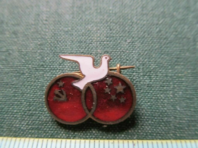 Distintivo pin vintage Cina URSS RARO!!!