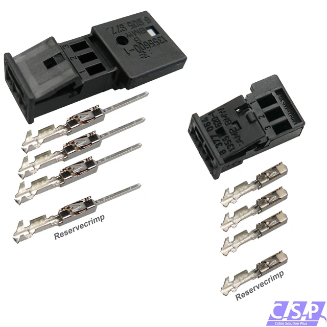 Reparatursatz Stecker Für BMW Fahrzeugelektrik Stecker 2-polig Reparatursatz 8373575 Für BMW MQS Crimp + Kabel Stecker Bmw