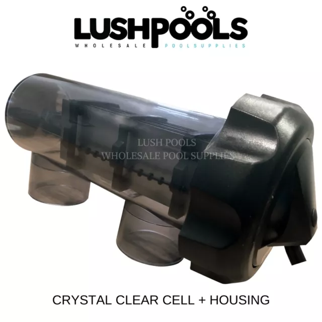 EC3000 Crystal Clear 30amp STD Replacement Chlorinator Salt Cell + HOUSING KIT
