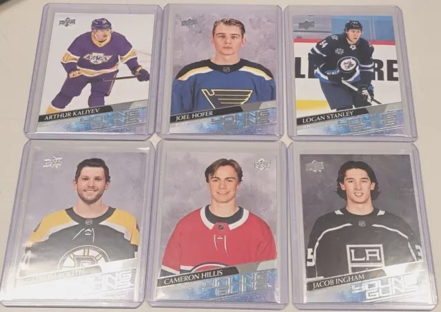 2020-21 Upper Deck Extended Young Guns Rookie You Pick Ur Set Hockey Rookies NHL