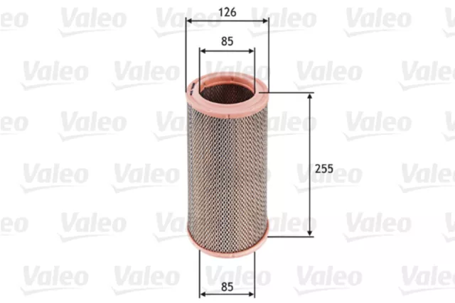 VALEO Luftfilter 585630 Filtereinsatz für RENAULT 25 21 TRAFIC Bus 19 2 Chamade