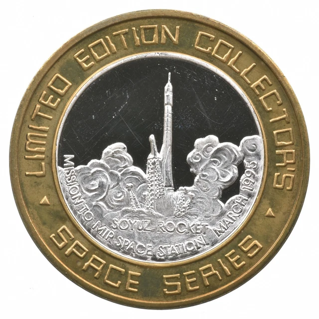 Sheraton $10 Gaming Casino Token .999 SILVER Strike *799