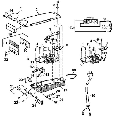 Parts for Oster  FAST FEED