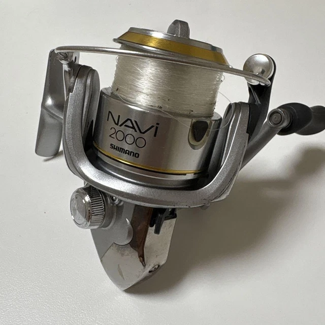 SHIMANO NAVI 2000 Spinning Reel Silver Lightweight Fishing Reel