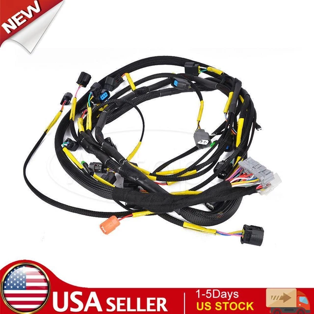 K20 K24 K-Series Tucked Engine Harness For Honda Acura K-Swap Integra CRX EK EG
